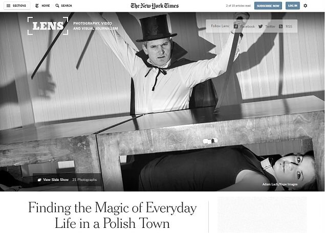 Neverland in The New York Times